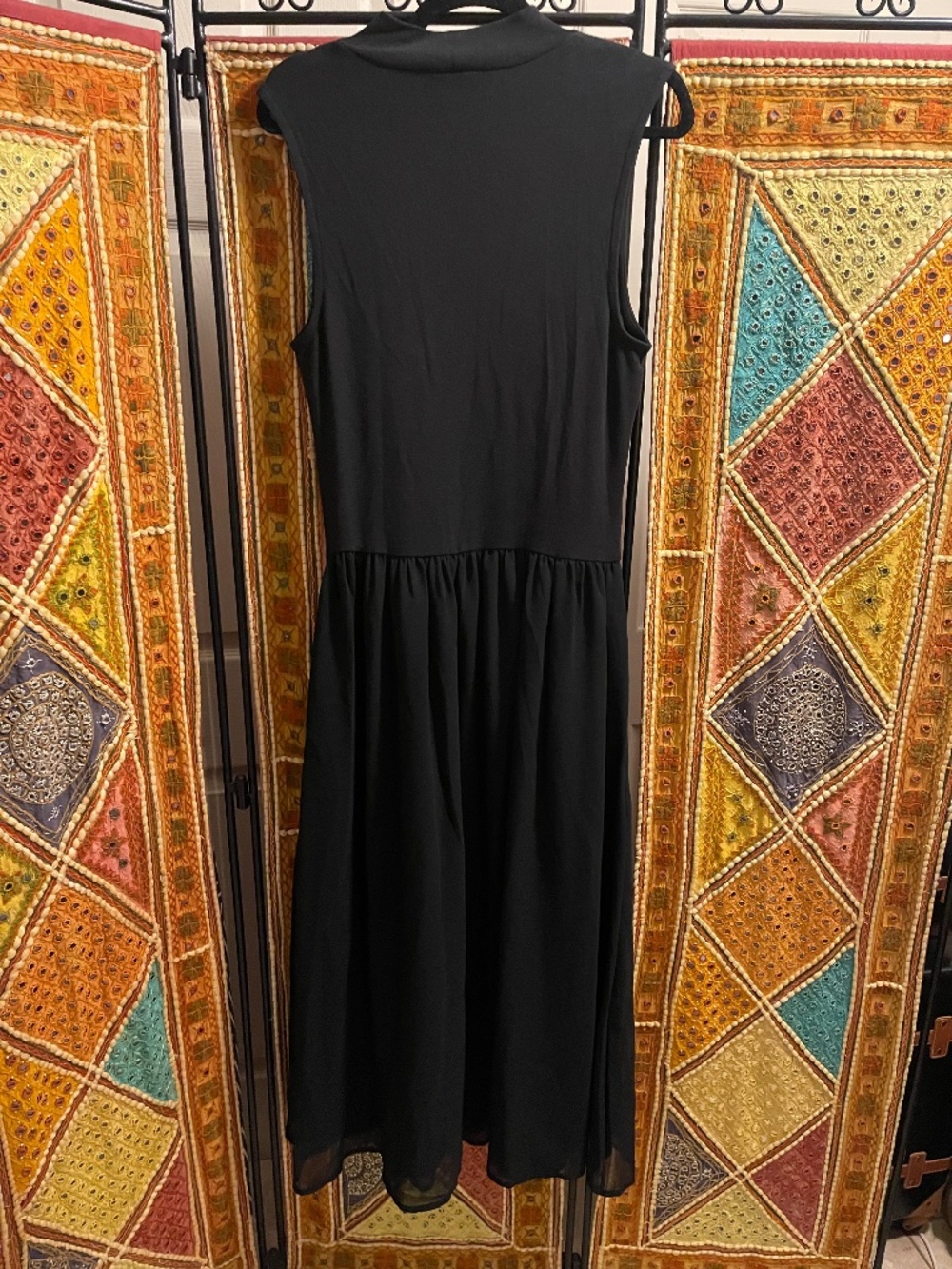 GAP Mock Neck Black Dress NWT
